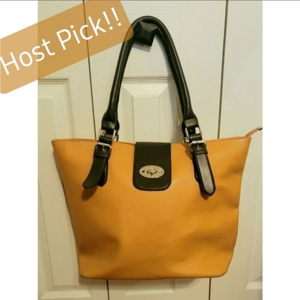 Brand New - Medium/Large Pleather Brown Bag Amazing Condition